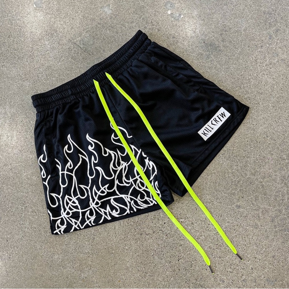 Kill Crew Muay Thai Flame Shorts